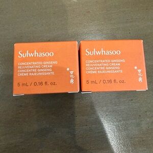 New in box! 2 mini Sulwhasoo Concentrated Ginseng Rejuvenating Creams